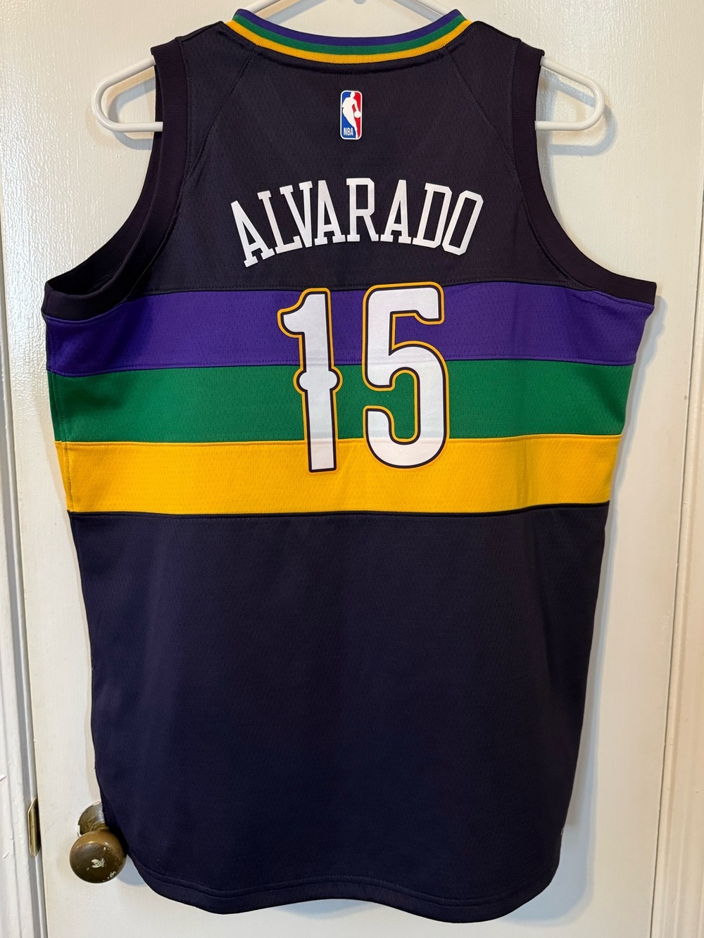 Nike New Orleans Pelicans Jose Alvarado #15 City Edition Jersey Youth XL